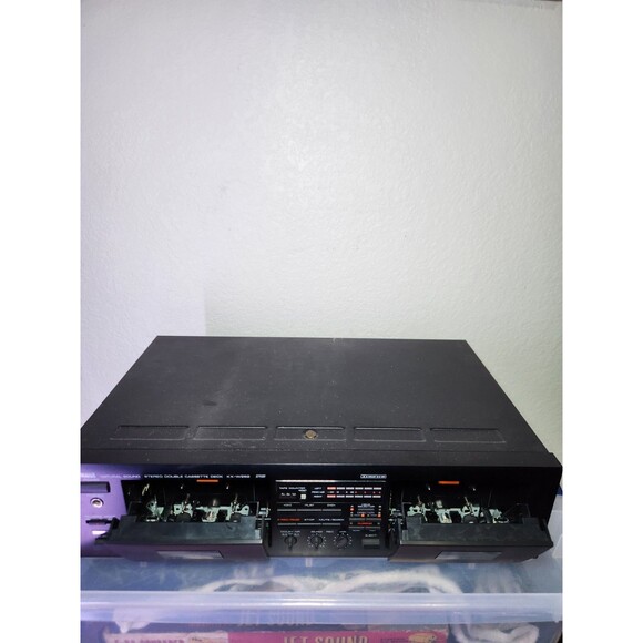 Yamaha KX-W262 Natural Sound Dual Cassette Deck Dolby B/C HX Pro Tested - Picture 4 of 7